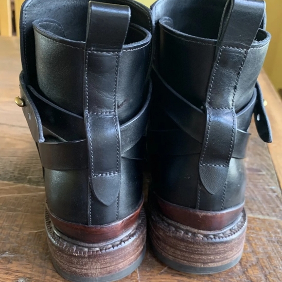 Rag & Bone Driscoll Chelsea Leather Ankle Boots Size 38/8 MSRP $575 W/Dustcover - Picture 4 of 9